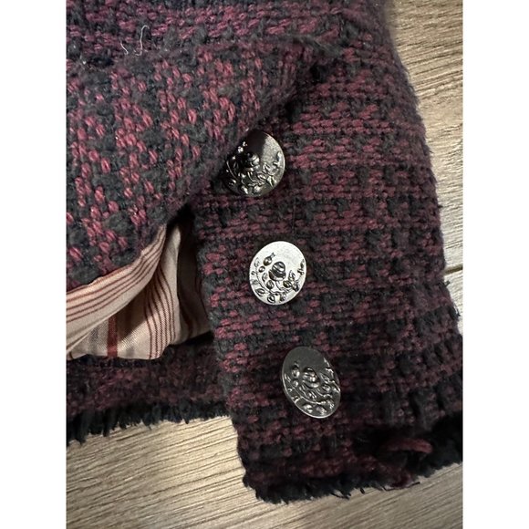 Willow and clay tweed military blazer jacket XS - Picture 4 of 11